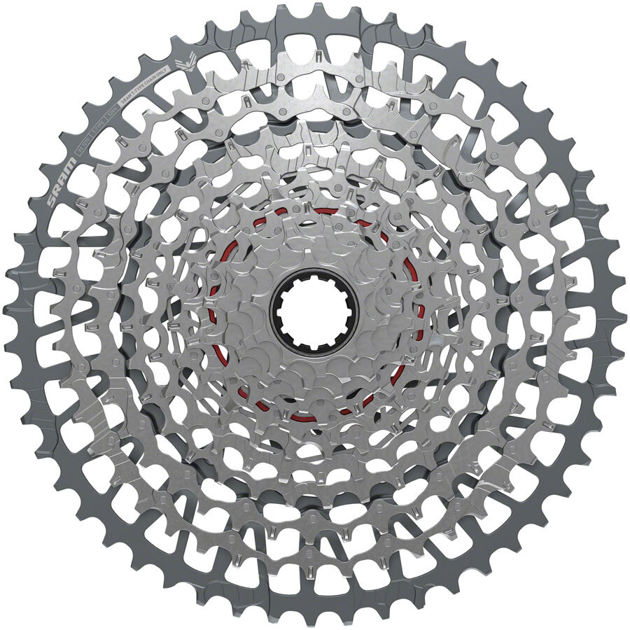 SRAM GX Eagle T-Type XS-1275 Cassette – 12-Speed, 10-52t, For XD Driver, Silver
