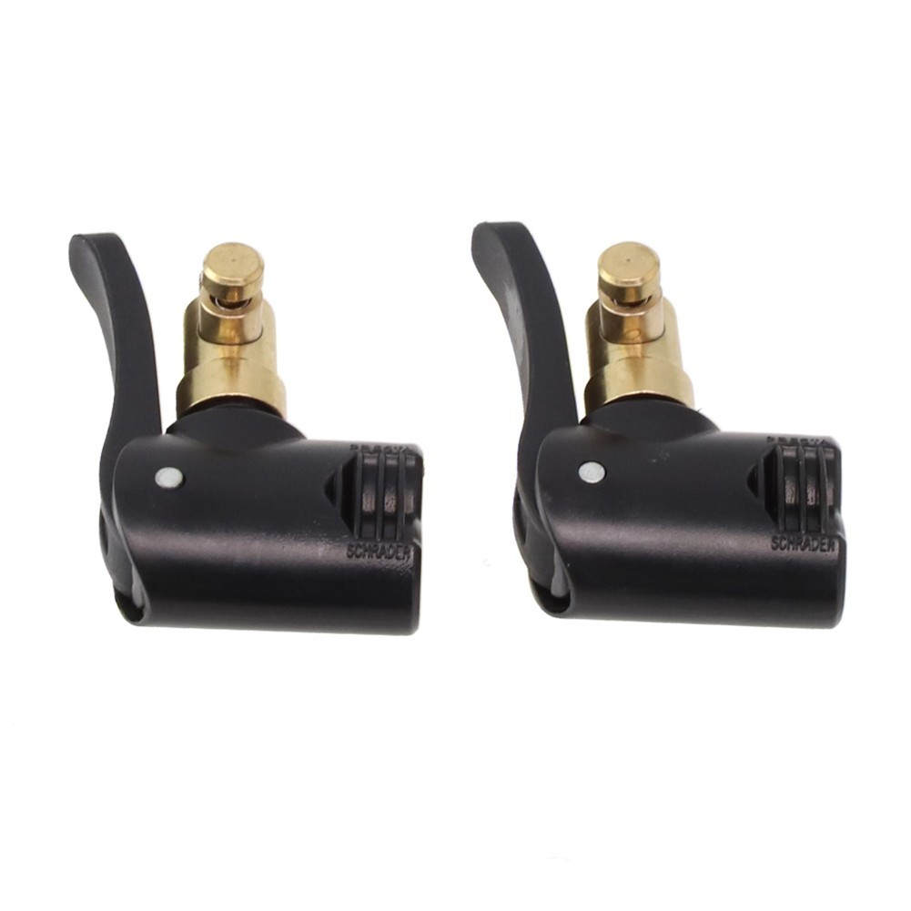 2PCS Bicycle Pump Adapter Valve for Presta Ideal for Tyre Tube Replacement