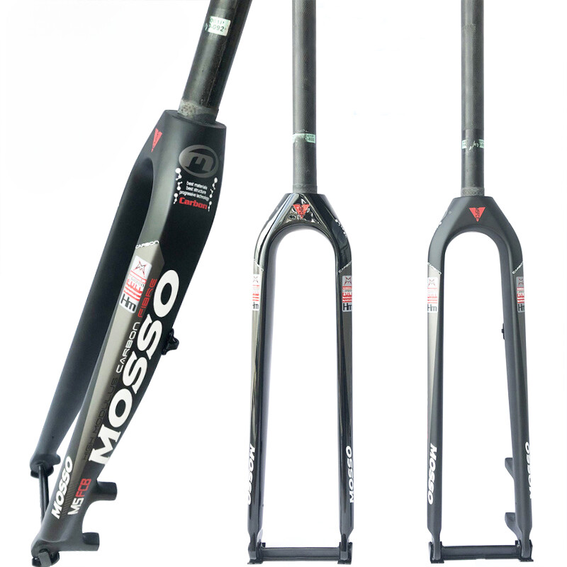 Carbon Bicycle Hard Fork 26/27.5/29er Road/MTB Bike Front Forks To M3 M5 M6