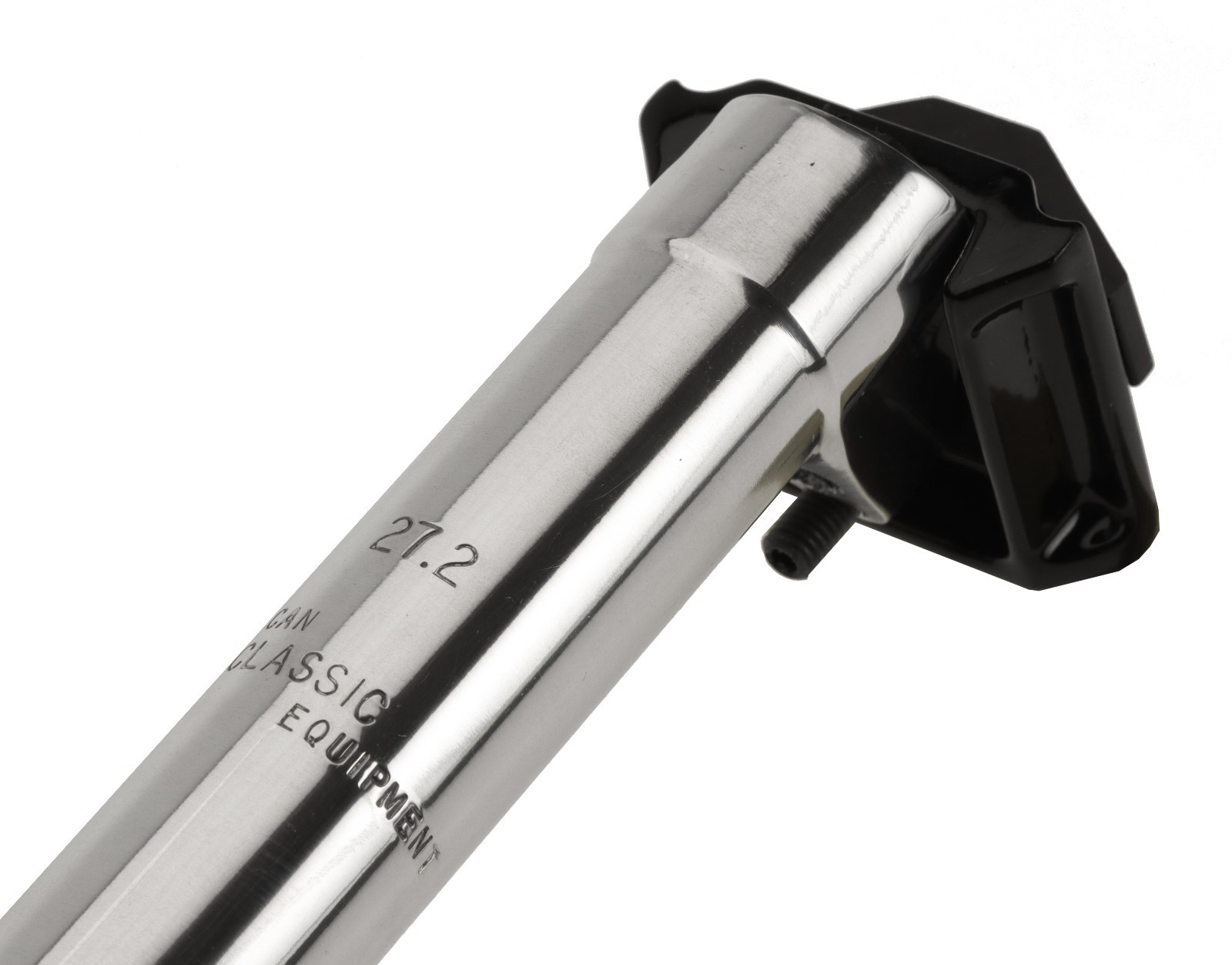 American Classic ATB Alloy Seatpost 27.2mm X 270mm 25mm Offset Silver NEW NOS