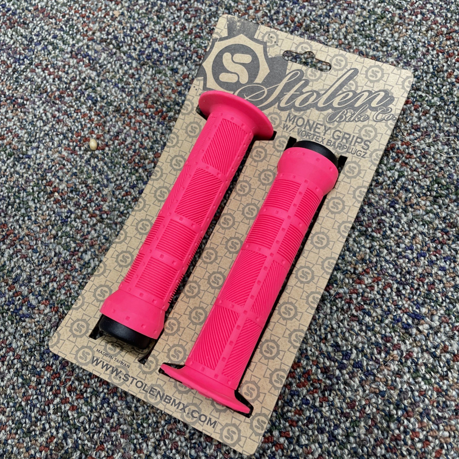 BRAND NEW NOS STOLEN MONEY GRIPS Toxic BIKE BICYCLE CRUISER BMX