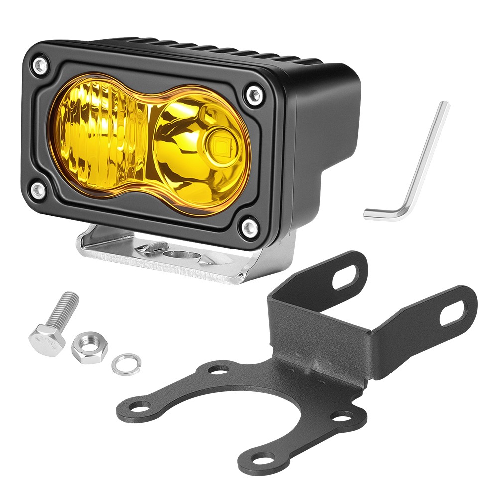 3″LED Headlight Front Headlamp Light PLUG & PLAY For E-Bike Dirt Bike Motorcycle