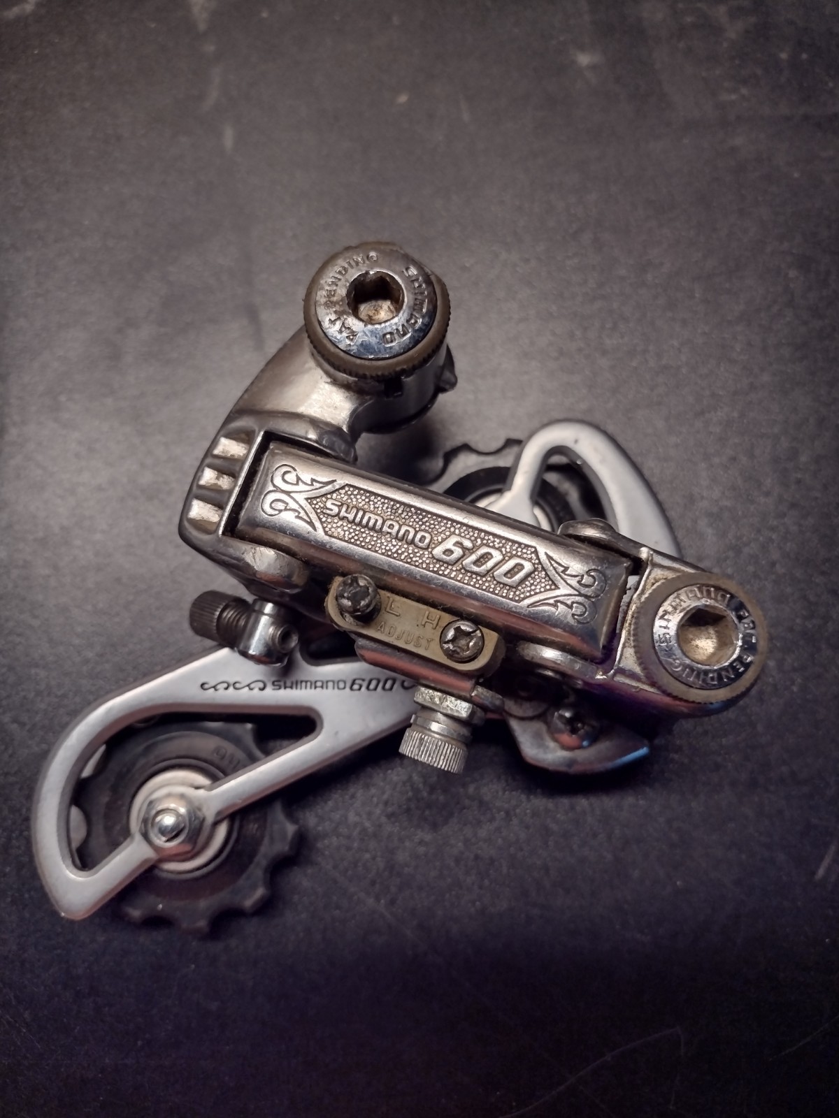 shimano 600 arabesque Long Cage Rear Derailleur