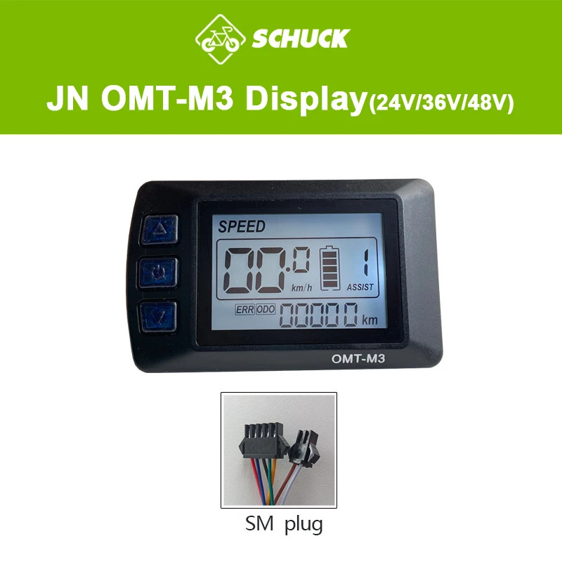 24V 36V 48V JN LED/LCD E-bike Display Group Electric Bicycle Control Panel
