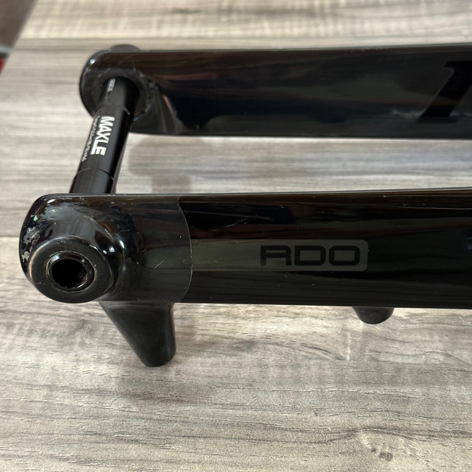 Niner RDO 29er Carbon Fork Taper Gloss Black 188mm Steerer 15mm x 100mm Disc