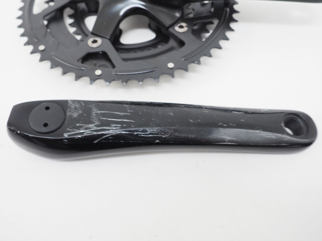 New! Sunlite Alloy Triple Road Bike Crankset 170mm 52/42/30T Black Square Taper