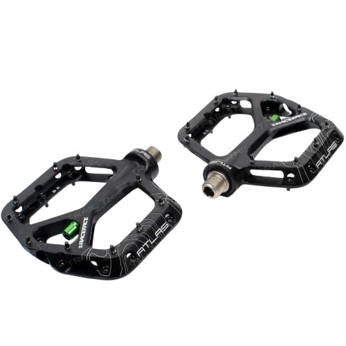 Race Face Atlas DH / MTB Bicycle Studed Platform Aluminum Pedals – Black