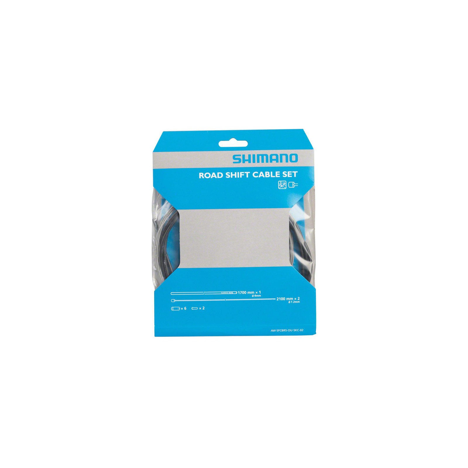Shimano Steel Road Shift Cable and Housing Set Black