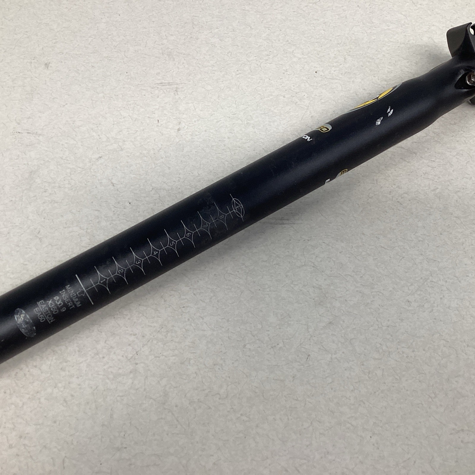 EASTON EA50 Seatpost 30.9mm 350mm 10mm Offset Black 90’s MTB