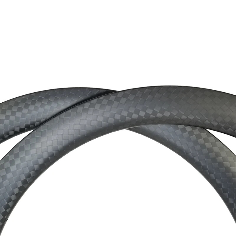 700c 55*25mm Carbon Rims Tubeless Clincher 20H 24H 28H 32H Road Bike Wheelset