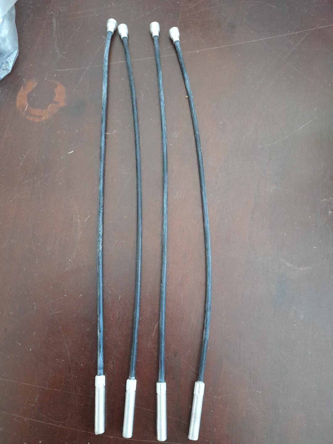 4 Spinergy Spox spokes, nos, new, MTB, 700c, 24,1cm