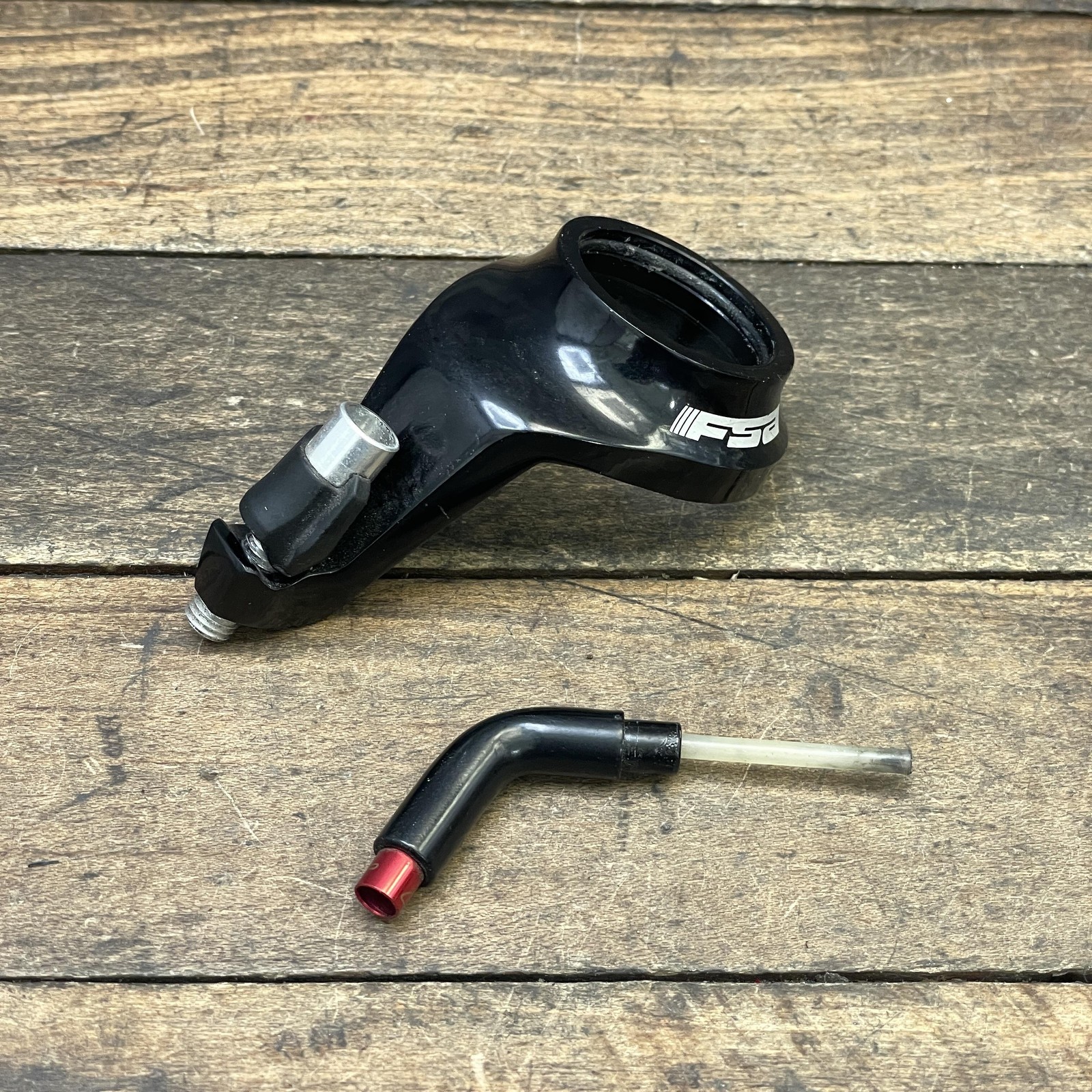 FSA V-Brake Cable Hanger Noodle Front Linear Pull Black 28.6mm 40mm MTB Bike