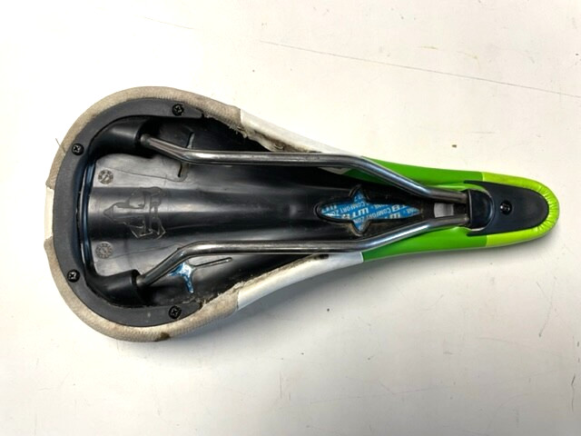 WTB Silverado Breezer Mountain Bike Saddle w/NiCro rails 140x280mm 232g Grn/WT