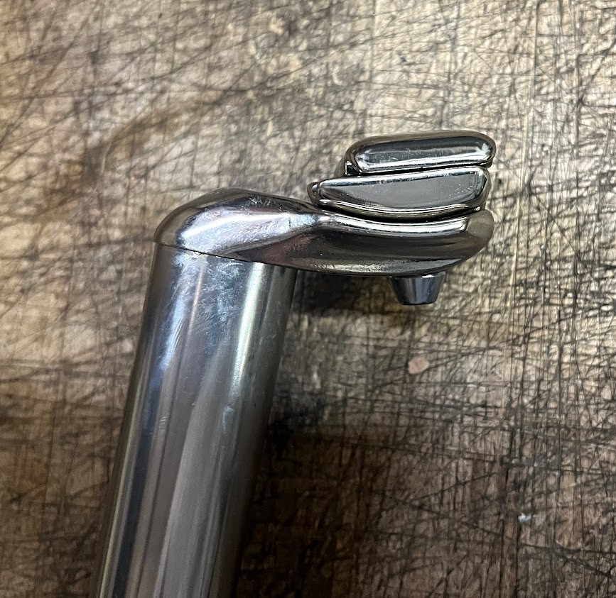 SANTANA Tandems – Post Moderne – PM402 Seatpost 31.8 X 300mm – SILVER – NEW