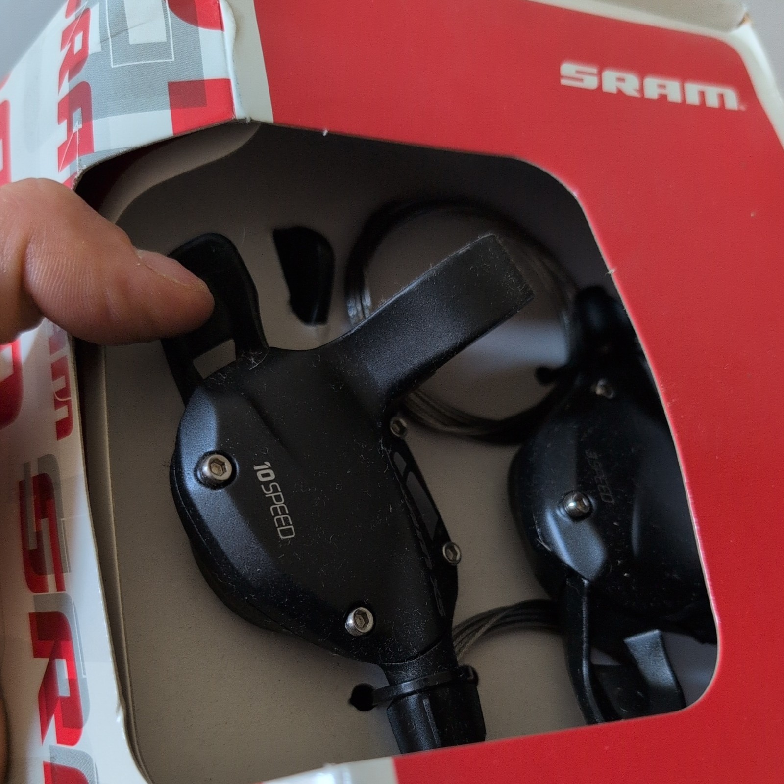 SRAM X5 3×10-Speed Trigger Shifter Set with Exact Actuation Technology