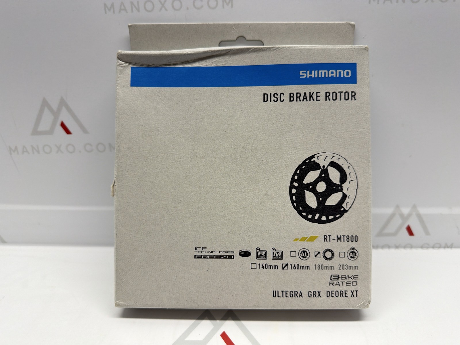Shimano Deore XT RT-MT800-S Disc Brake Rotor with External Lockring –
