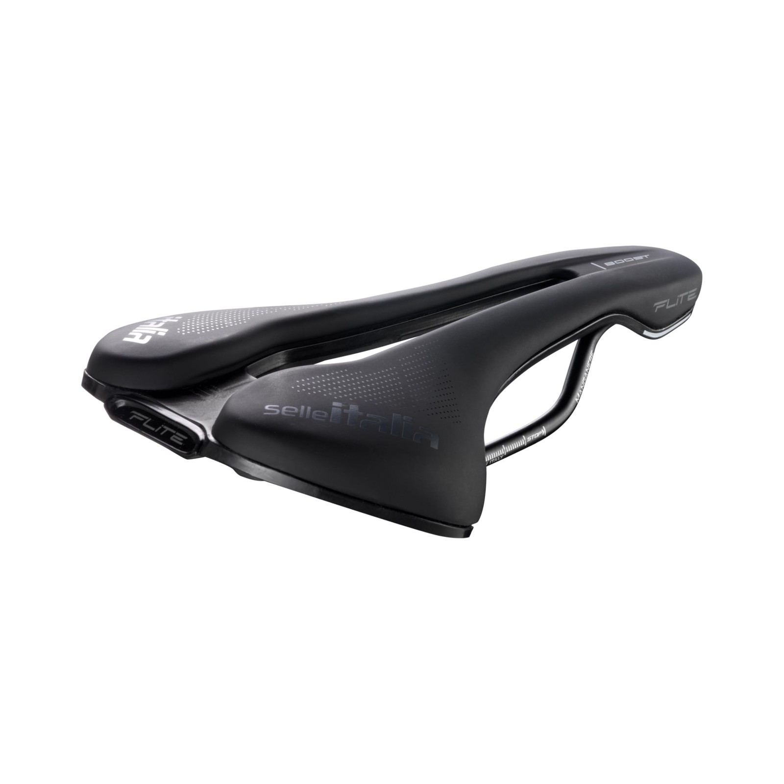 Selle Italia Flite Boost TM Superflow Saddle, Large, L3, Manga, SoftTek, Black