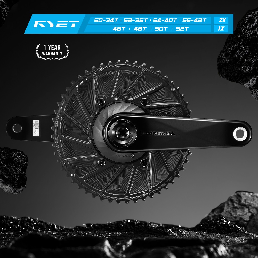 Aero Bike Chainring Compatible 54-40T 56-42T 11/12 Speed For Road & TT Bikes