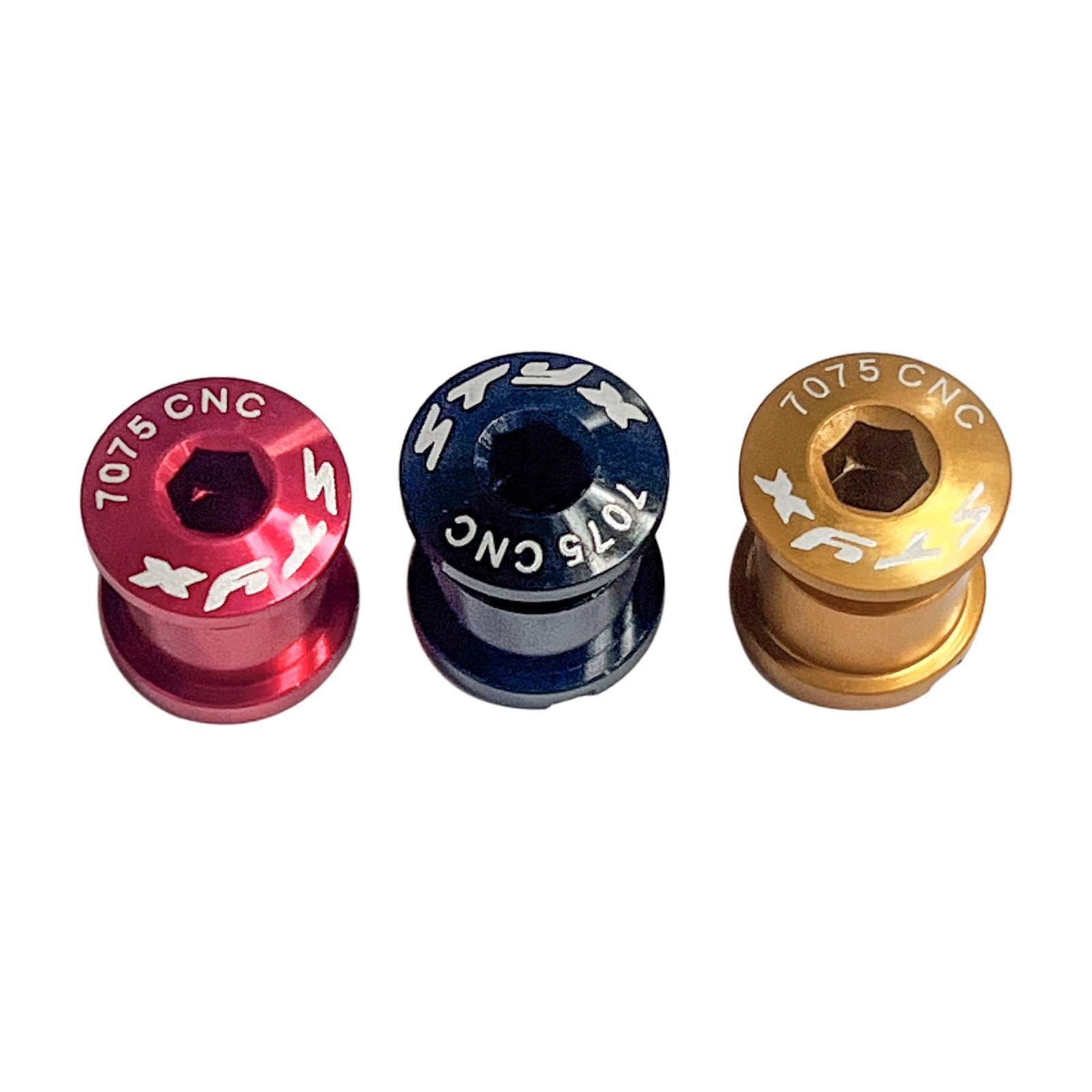 5PCS MTB Road Bike Chainring Bolts Screws Aluminium 7075 Single/Double/Triple