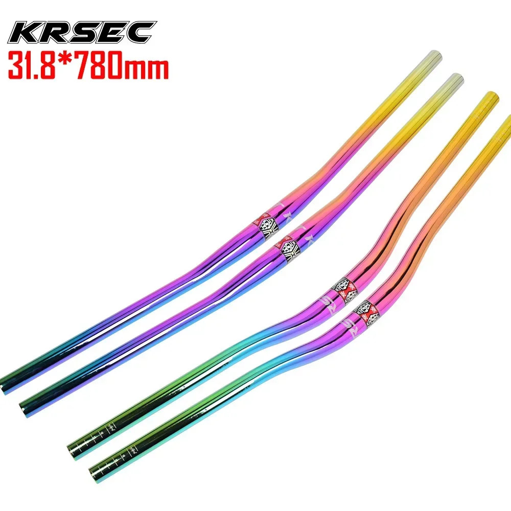 MTB Bicycle Handlebar 31.8 *780mm AM XC DH Downhill Racing Bike Riser Handlebar