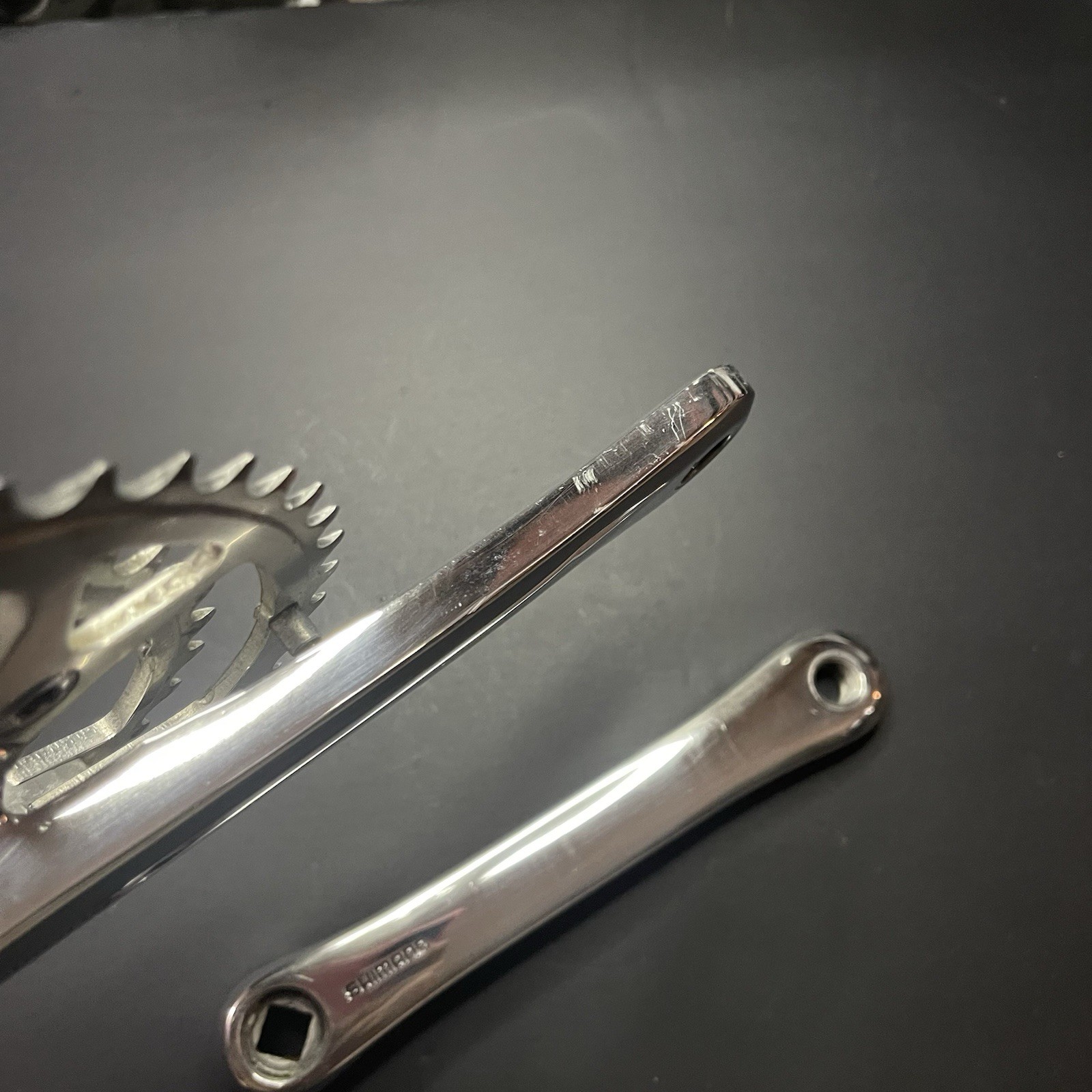 1989 Shimano XT FC-M730 180mm Triple Crankset