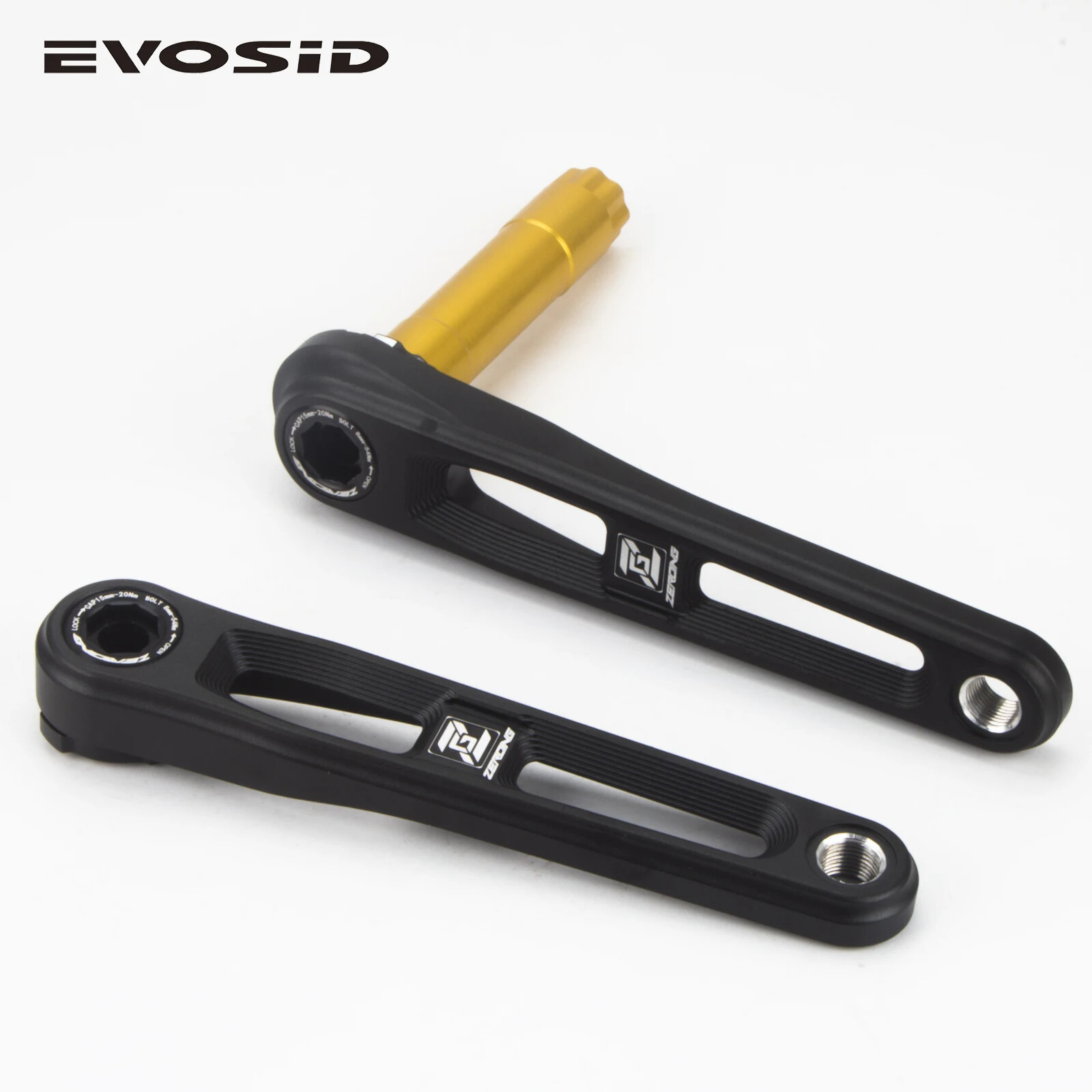 Road Bike Crankset 165mm 170mm Bicycle Crank Arm with 40 42 44 46 48T Chainring