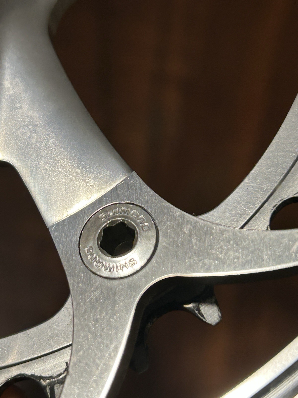 Vintage Shimano Dura Ace FC-7410 Crankset 170 mm 53-39T 7400 Road Ti Crank Bolts