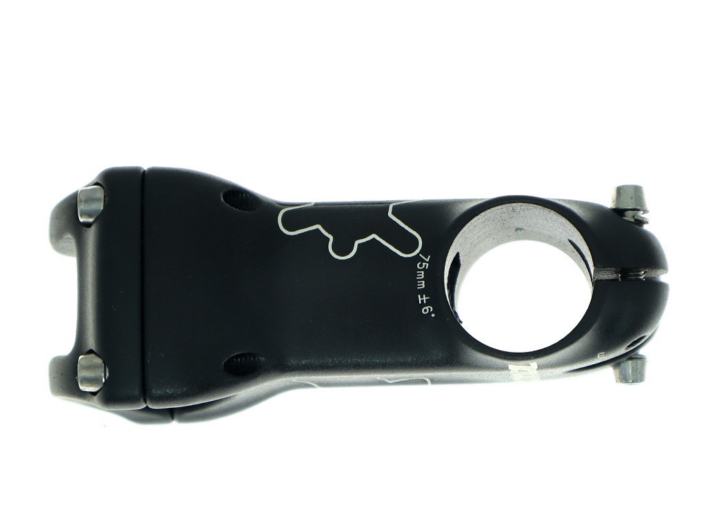 Kona 4-bolt Road Mountain Bike Stem 1 1/8″ x 31.8mm x 75mm x +/-6° Black