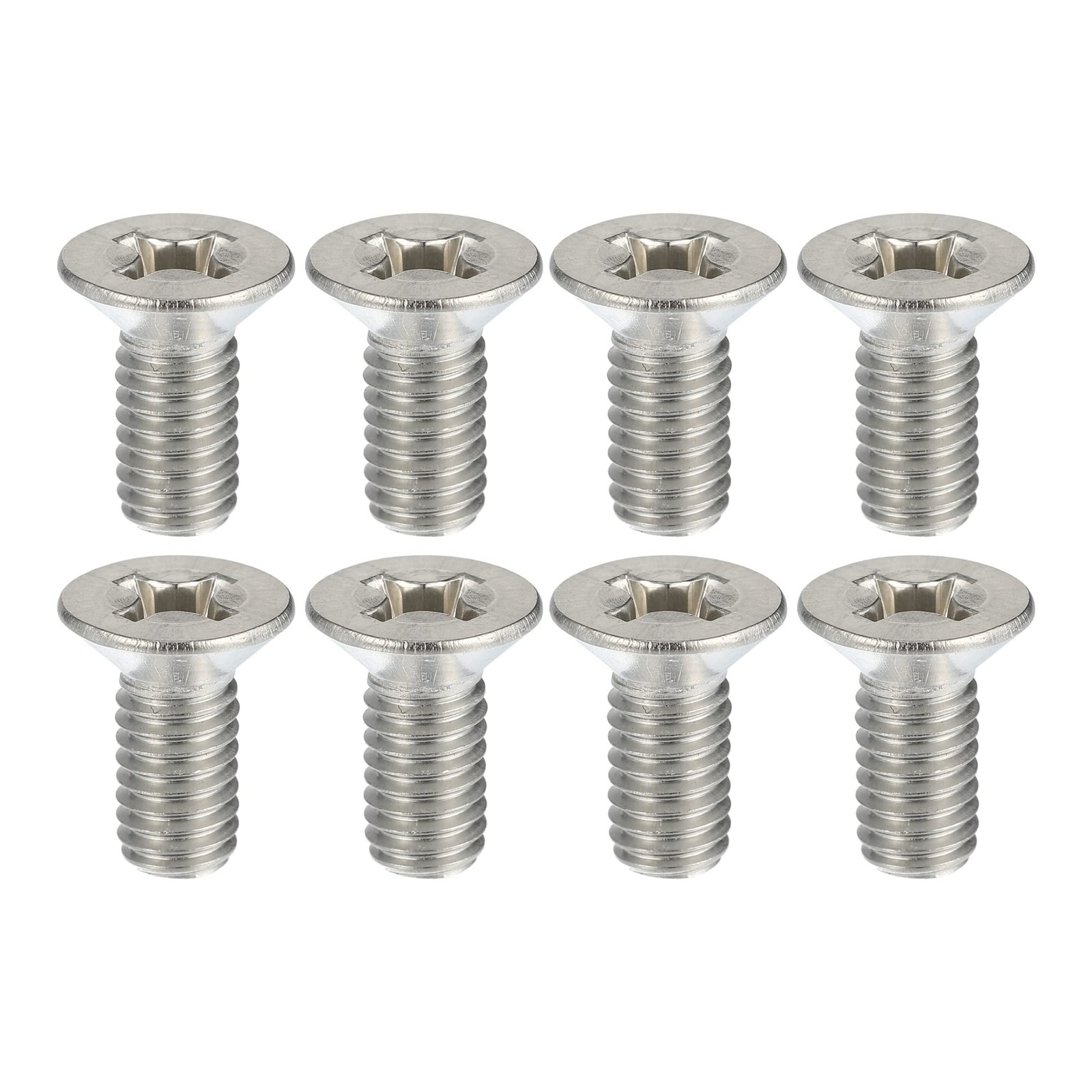 X AUTOHAUX 8pcs Stainless Steel Brake Disc Rotor Screws Front Rear Retaining …