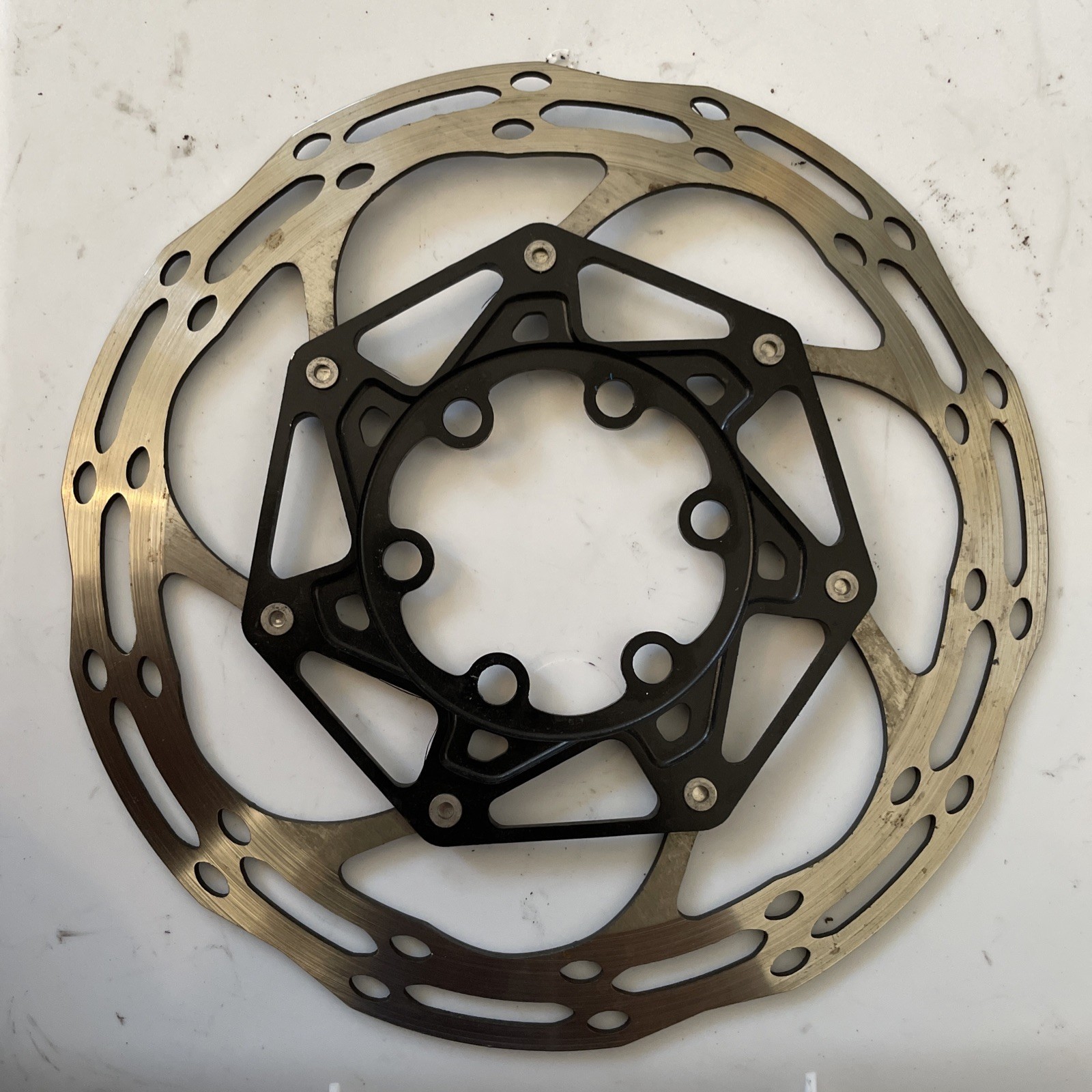 (2) SRAM CLX 140mm 6-bolt Disc Brake Rotor 86g set of two