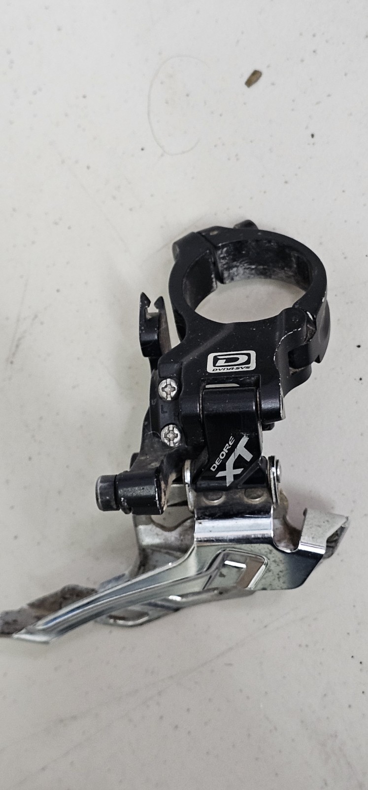 Shimano Deore XT FD-M786 Front Derailleur Clamp-On Dual Pull 2×10 10-Speed