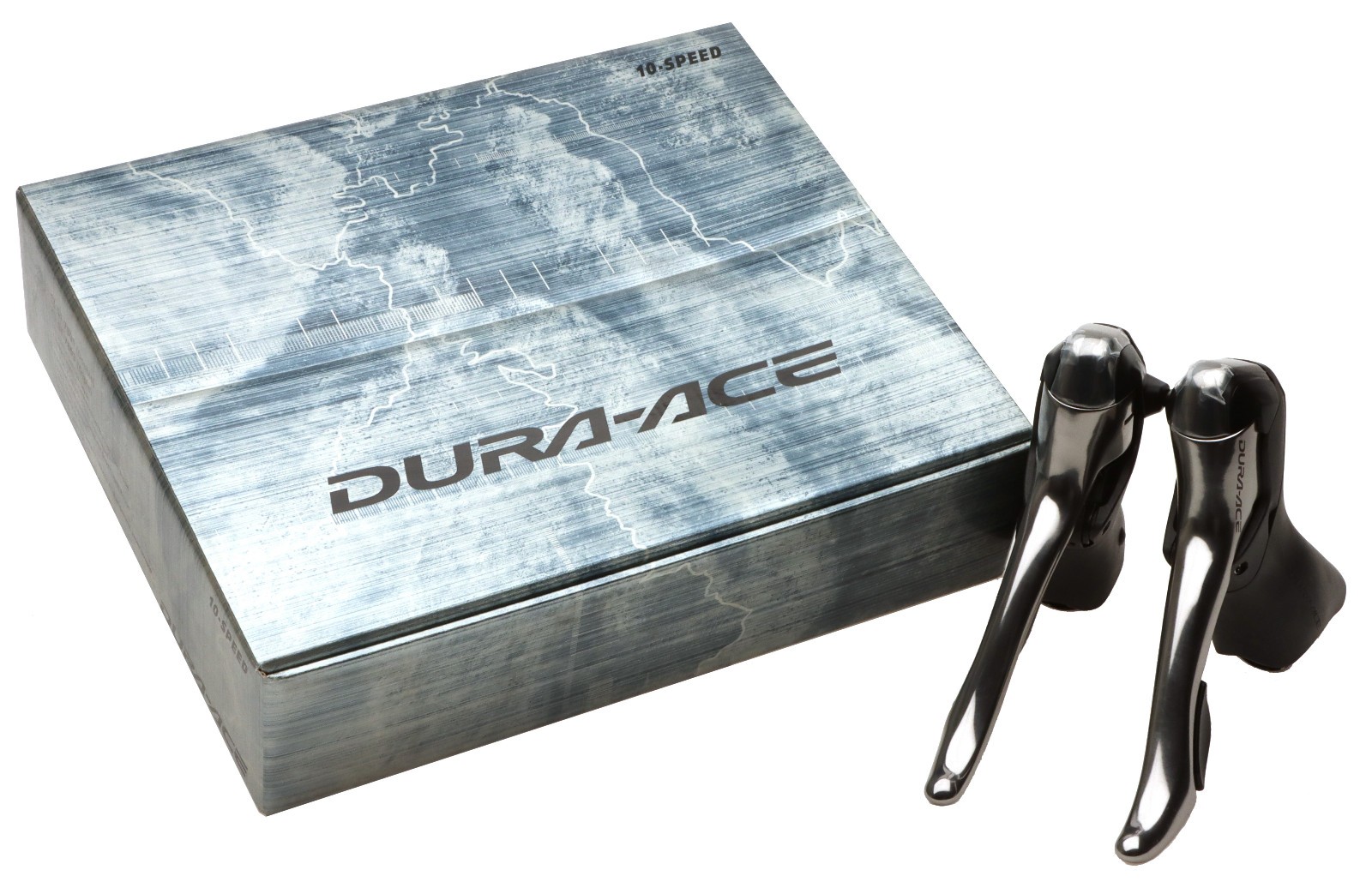 Shimano Dura-Ace ST-7803 Shift/Brake Lever Set STI 3×10 NOS NEW