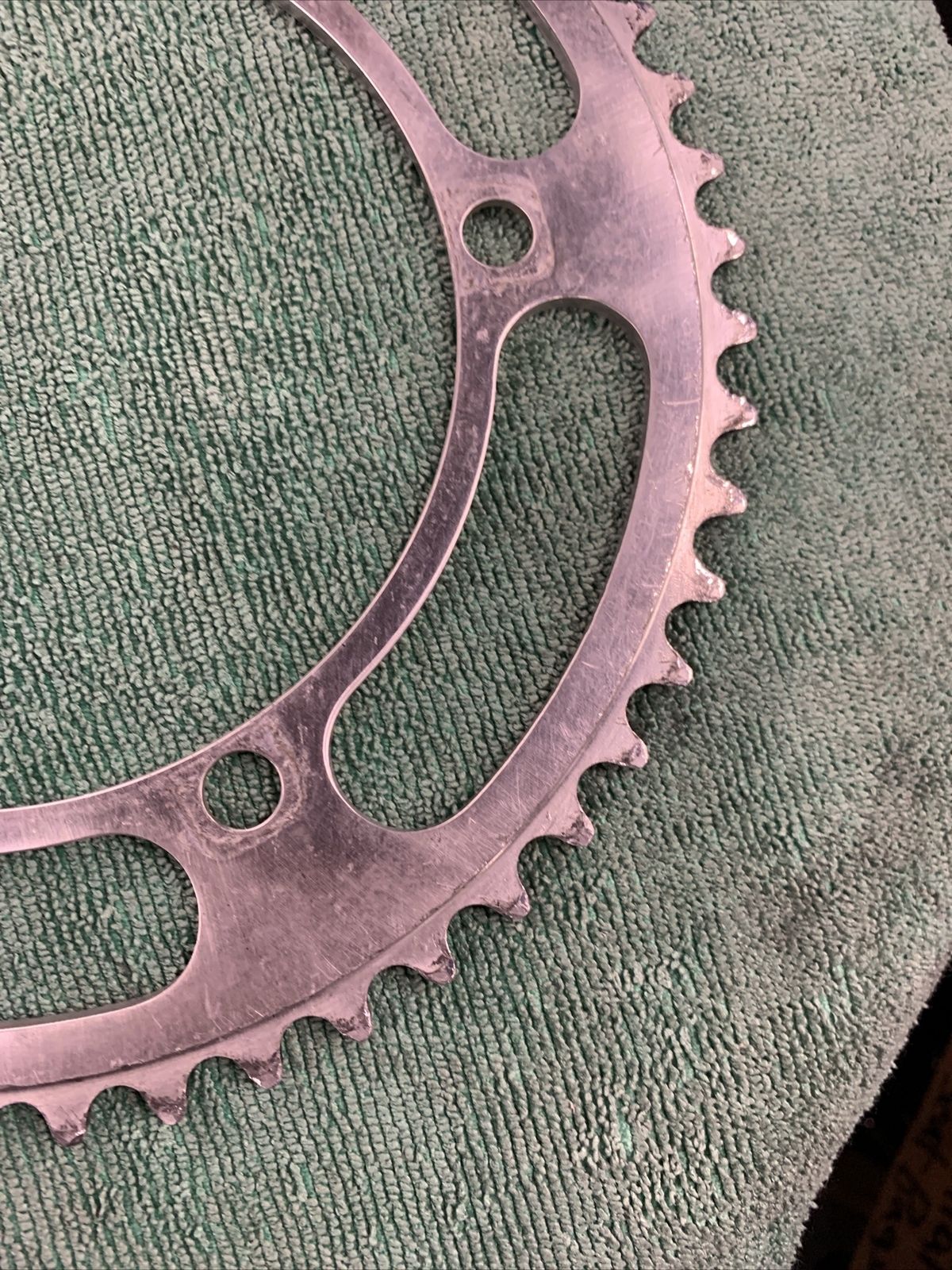 CAMPAGNOLO RECORD CHAIN RING 52 TEETH 144 BCD 6, 7 OR 8 SPEED