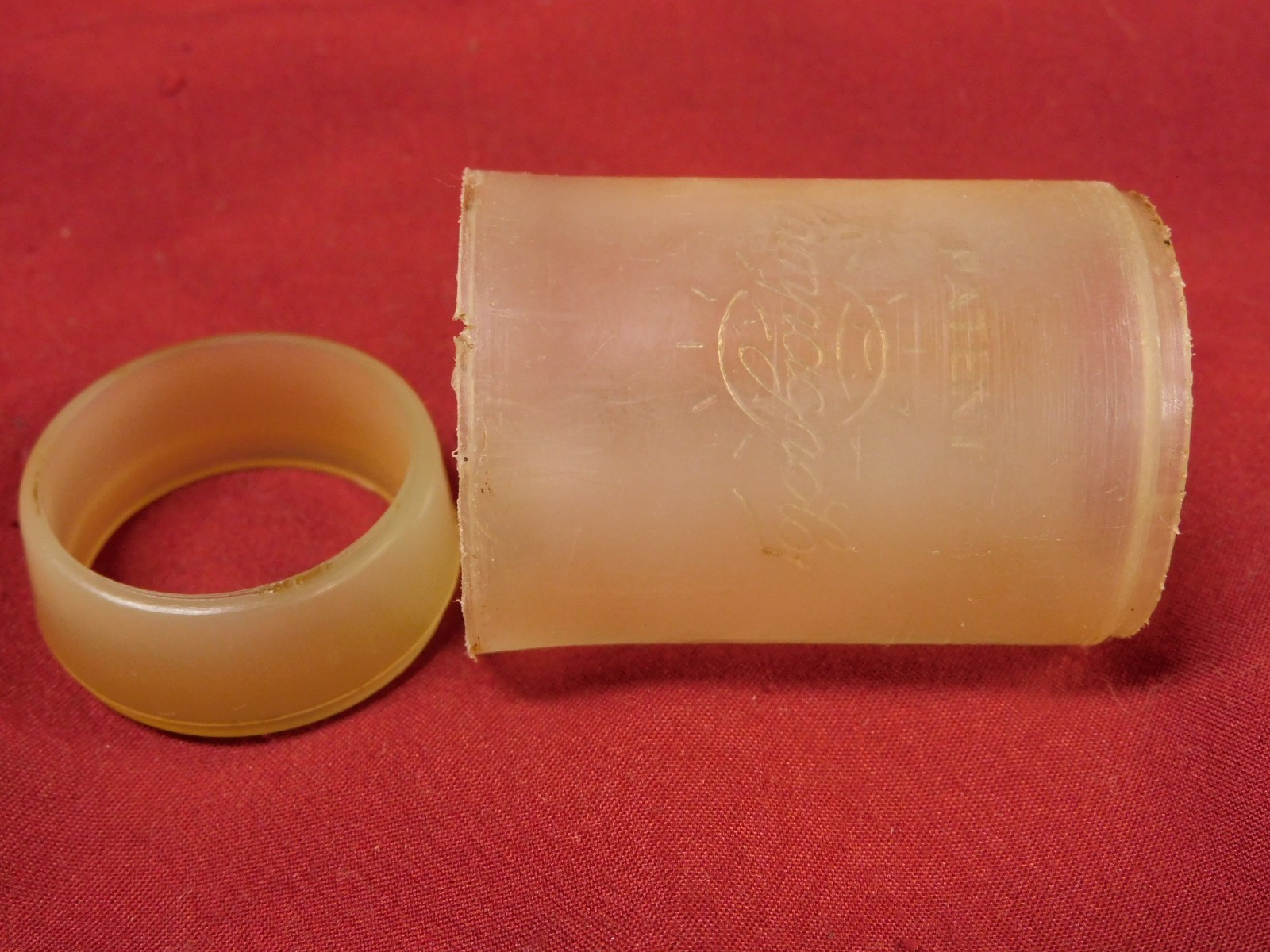 Vintage Campagnolo Plastic Bottom Bracket BB Sleeve & Cone 2110 & 2110/1
