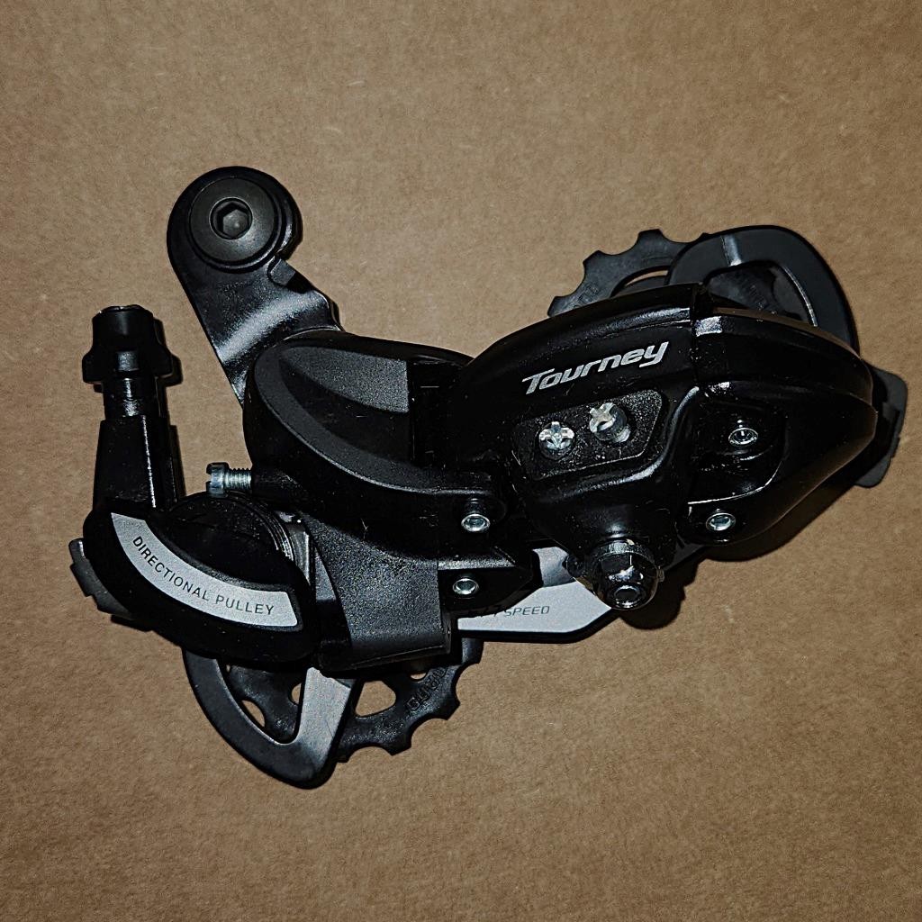 Shimano Tourney RD-TY500 6/7-Speed Direct-Mount Rear Derailleur Road MTB OPENED