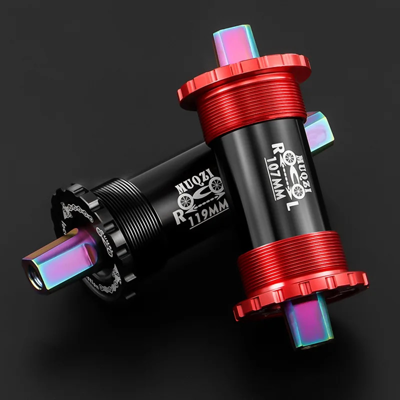 Ceramic Bearing Bicycle Bottom Bracket 68*103 107 110 113 119 122mm Square Titan