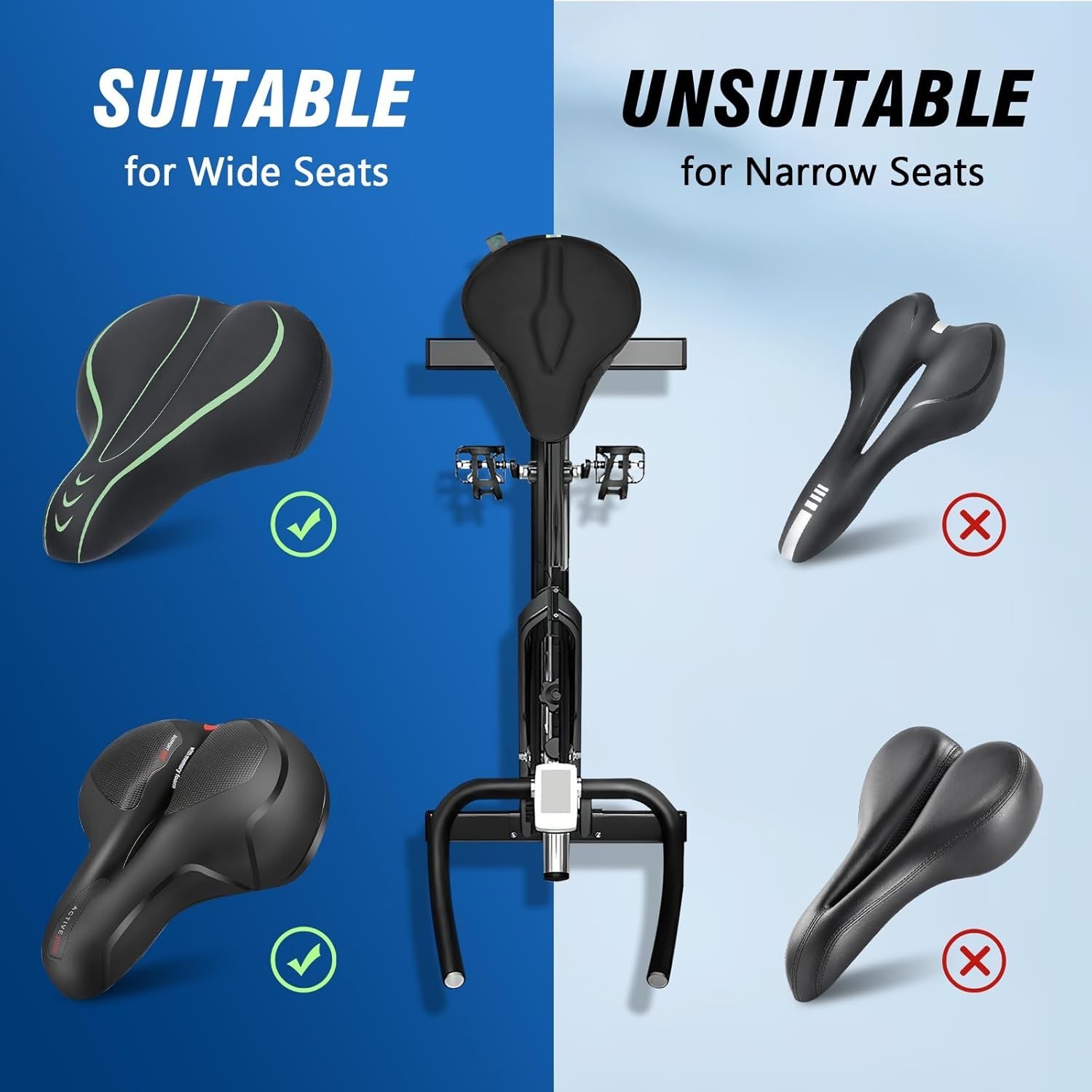 Gel Padded Bike Seat Cover – Extra Soft & Comfortable