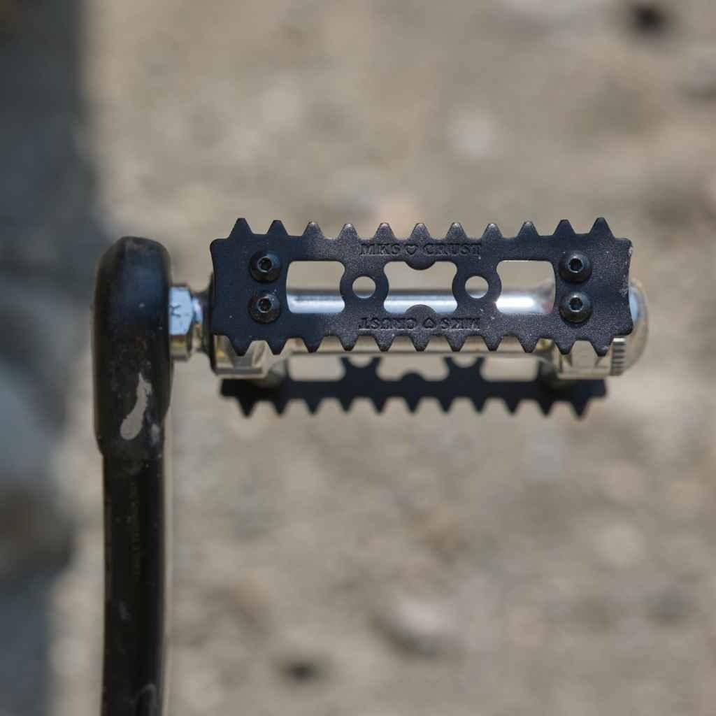 MKS×CRUST super gordito pedal (Black) Bicycle Parts 95×85mm JAPAN