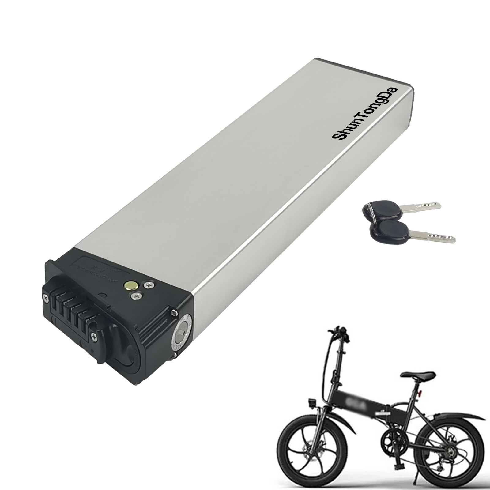 48V folding ebike battery 48V 14ah for SAMEBIKE 20lvxd30 Electric bicycle
