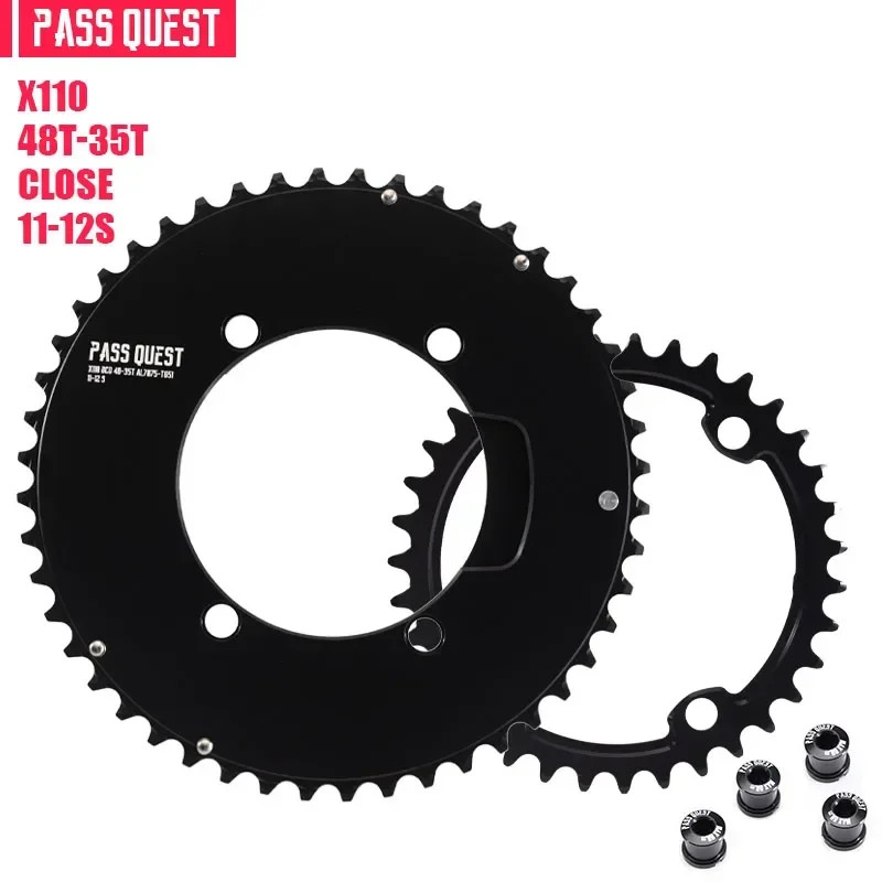 110 Bcd Chainring for Road Bike Chain Ring 48/35T 50/34T 52/36T 53/39T 54/40T