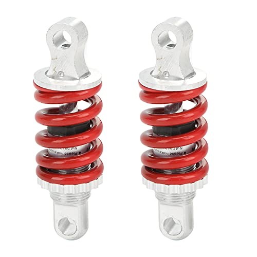 Shock Absorber, 100mm Rear Spring Assisted Shocks Absorbers, 2Pcs Adjustable