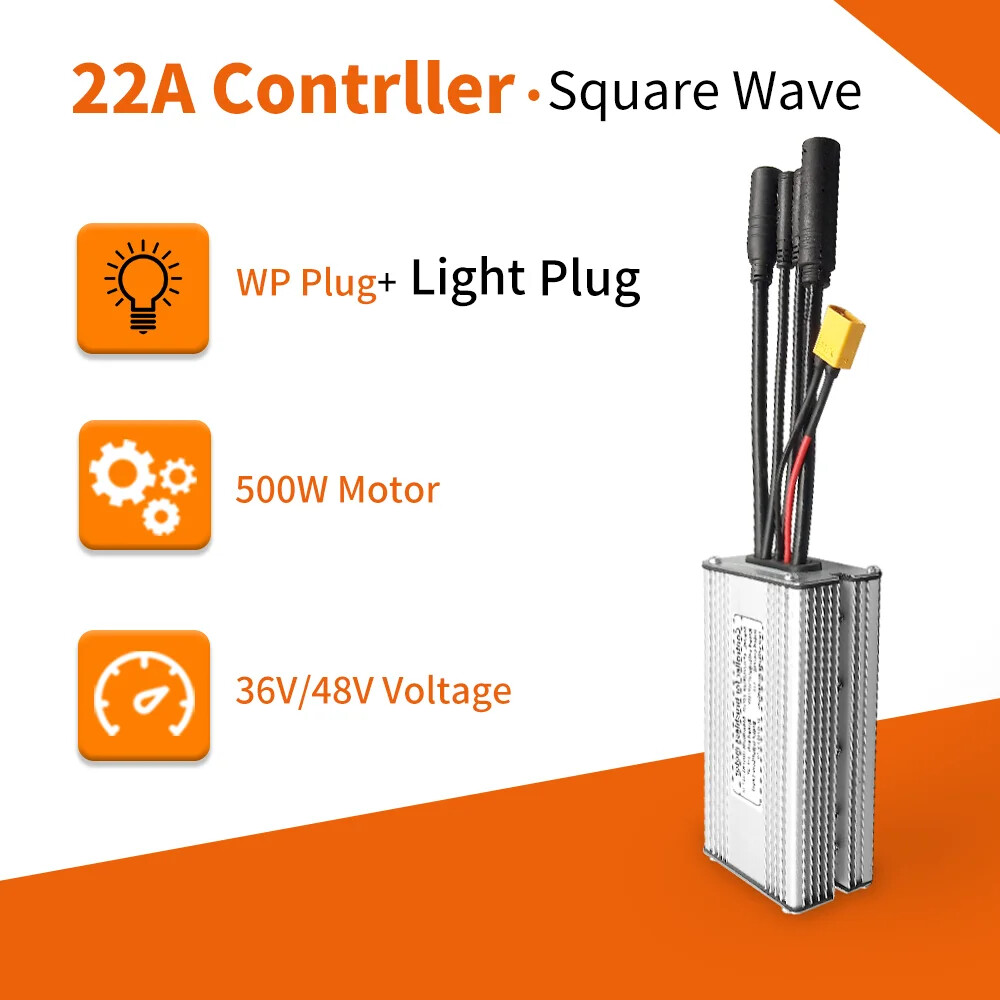 Electric Bicycle KT Controller 36V 48V Waterproof Brushless 250W 350W 500W 1000W