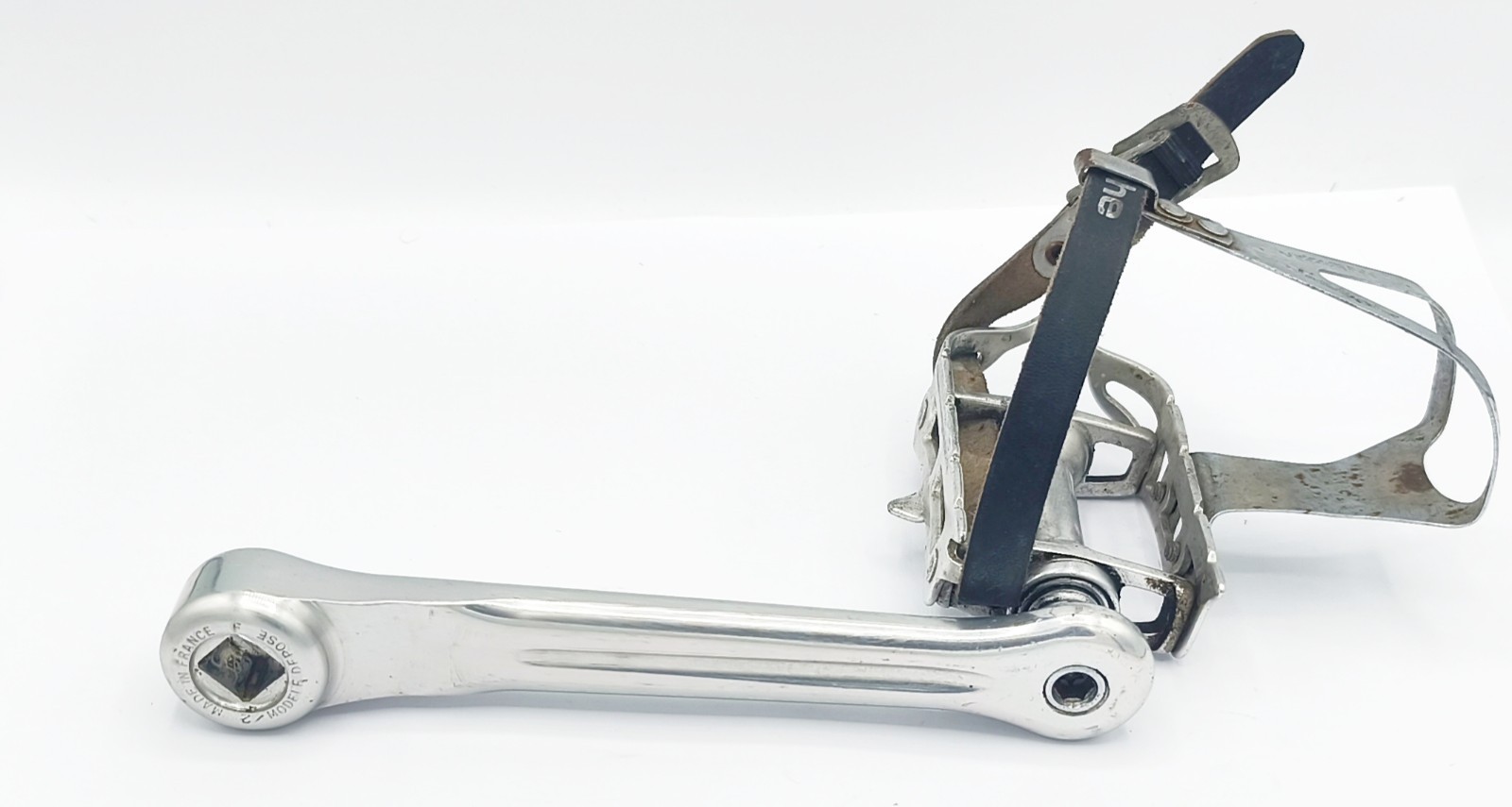 Stronglight 106 Spidel Triple Crankset 54 44 32 Vintage Pedals Christophe Bike