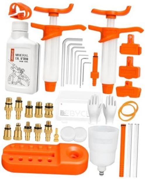 Brake Bleed Kit for Shimano, TEKTRO, TRP For Shimano with 150ml Mineral Oil