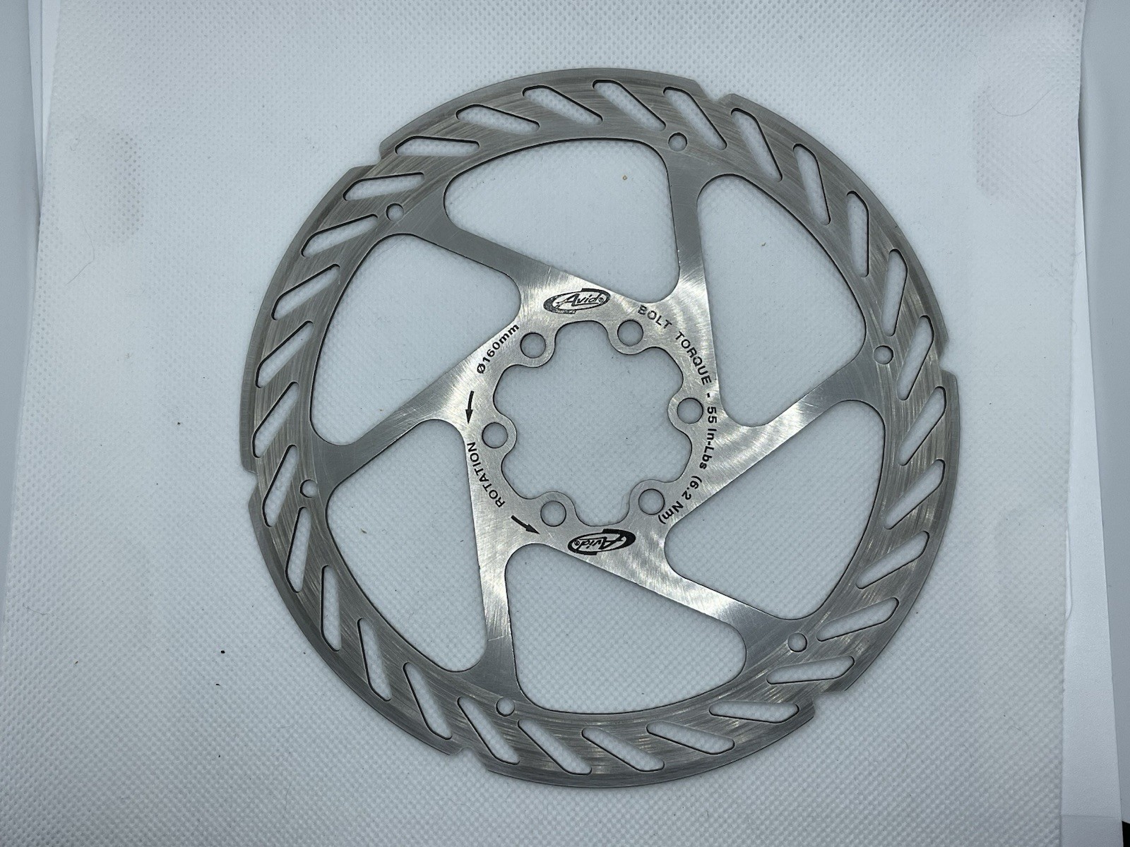 Avid 160mm 6-Bolt Disc Brake Rotors Pair CleanSweep MTB Clean 1.8mm BB5 BB7 BBDB