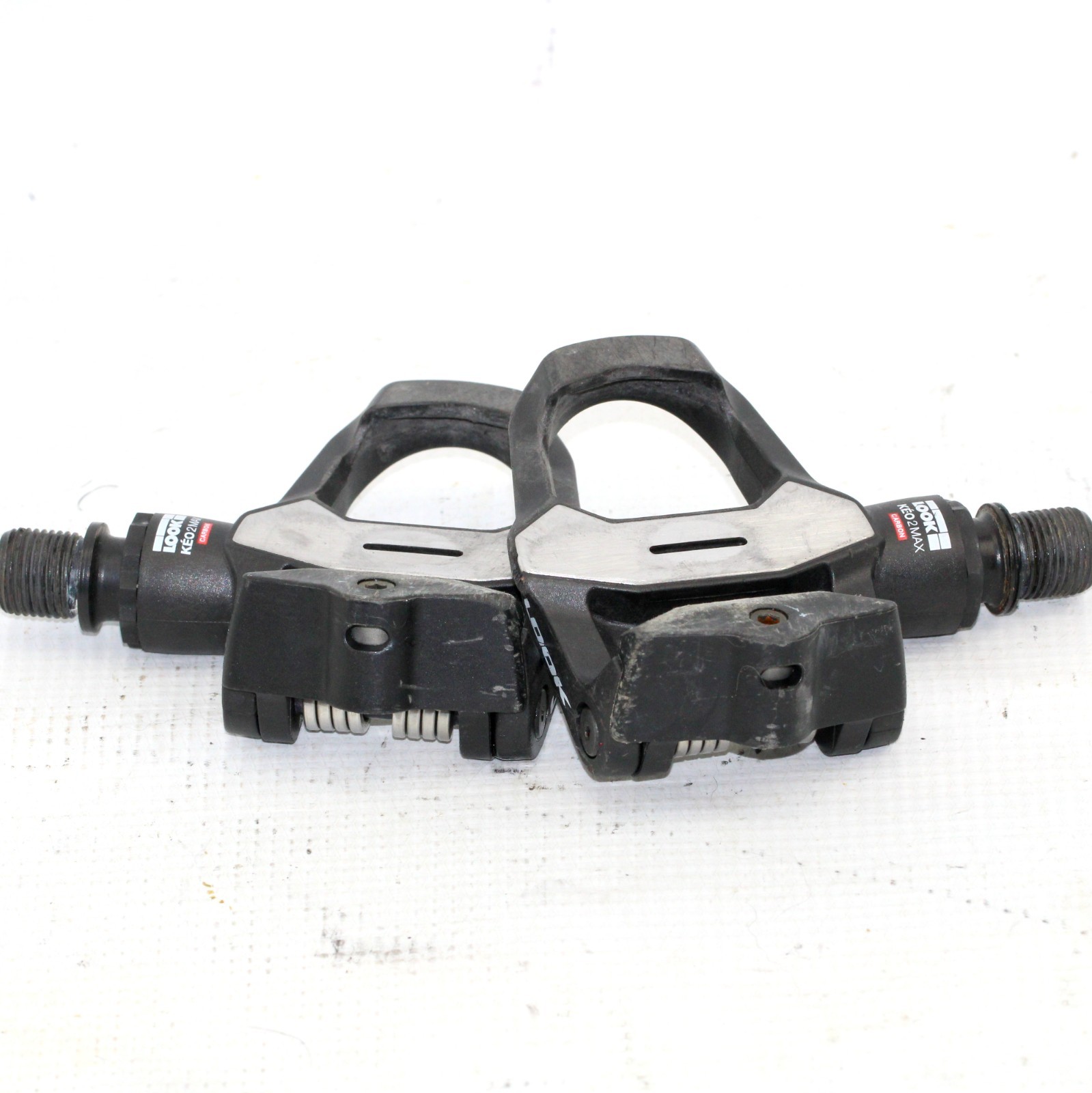 LOOK KEO 2 MAX CARBON PEDALS Clipless Black 250g Road Bike 9/16″ France