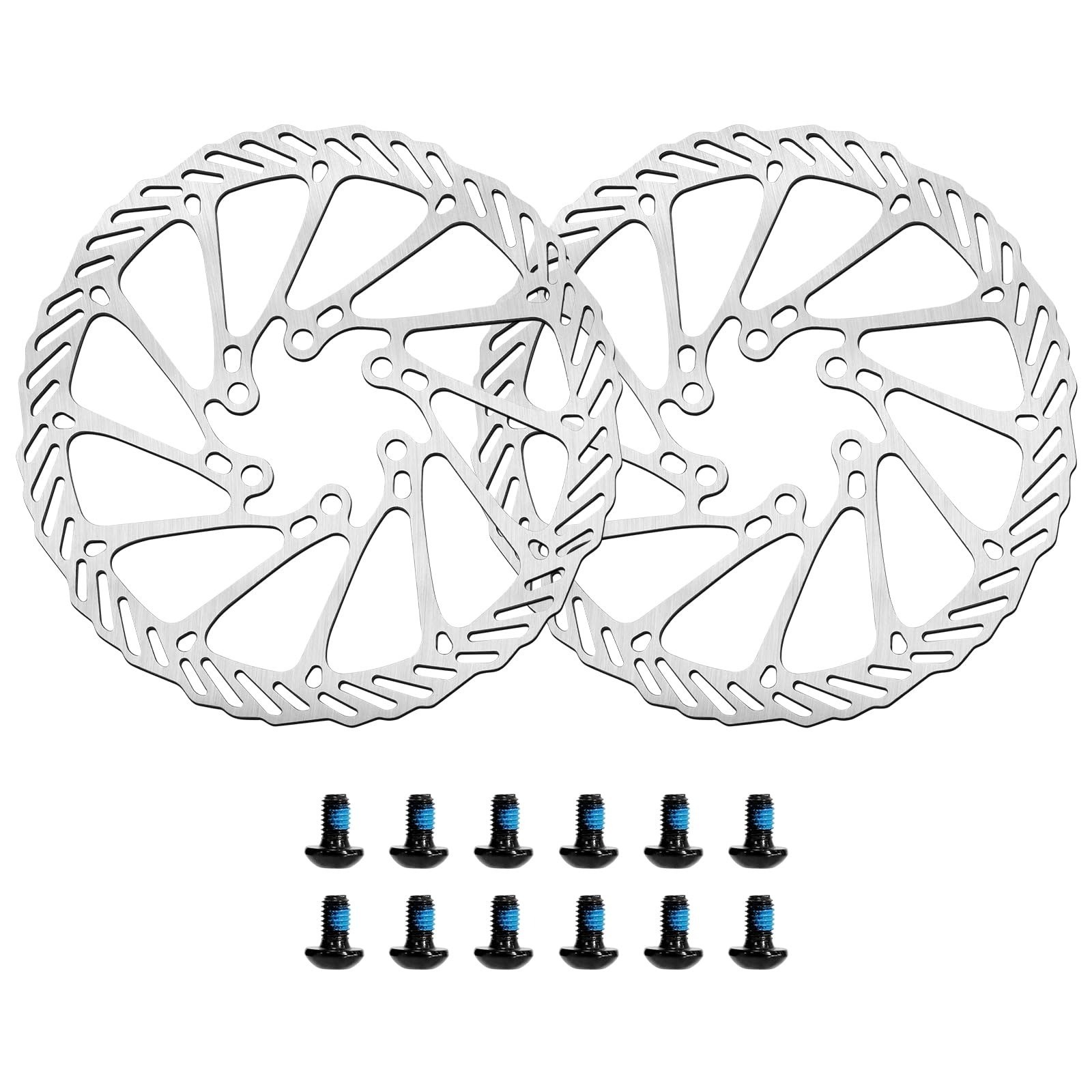 Zmgdrm 160mm MTB Disc Brake Rotor with 6 Bolts for Mountain Bikes