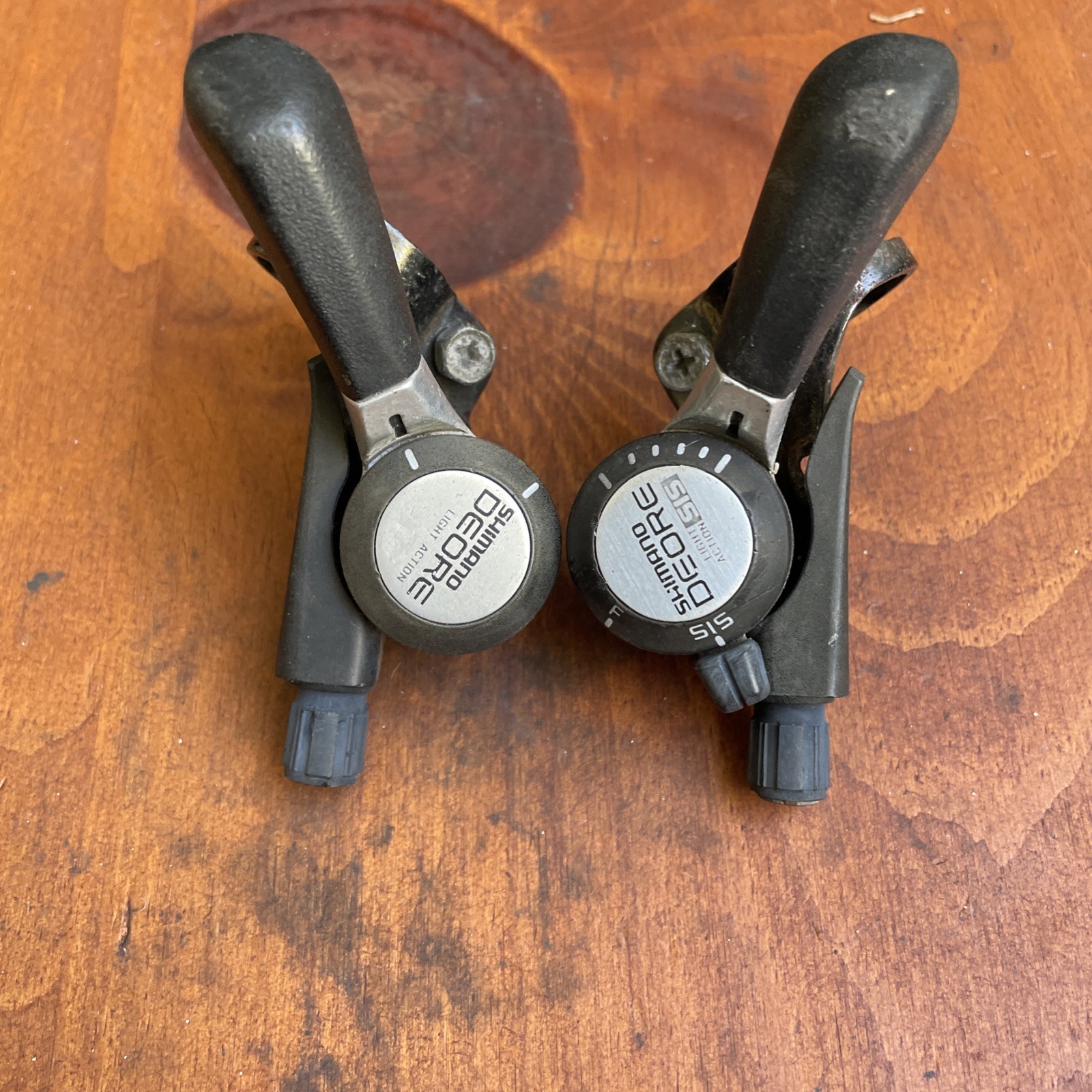 Vintage SHIMANO Deore SL-MT60 3 x 6 Speed Thumb Shifter Set MTB Made in JAPAN!