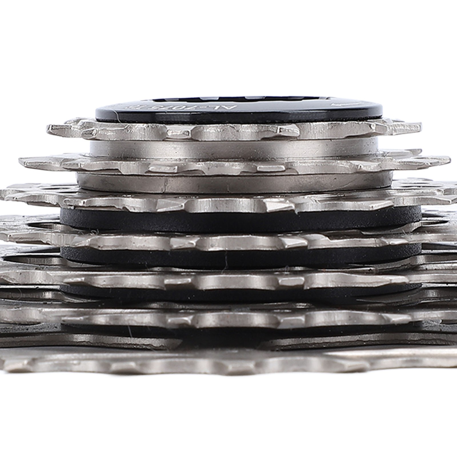 Bike Cassette 7 Speed Stainless Steel Aluminum Alloy Low Noise Bicycle Cass DVGD