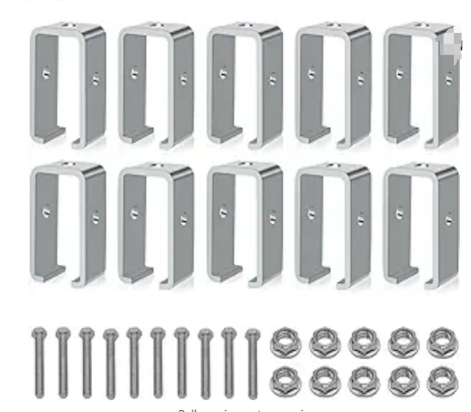 Channel Trolley Track Hanger Bracket for UNISTRUT 3.75 inches, P1834-EG x10